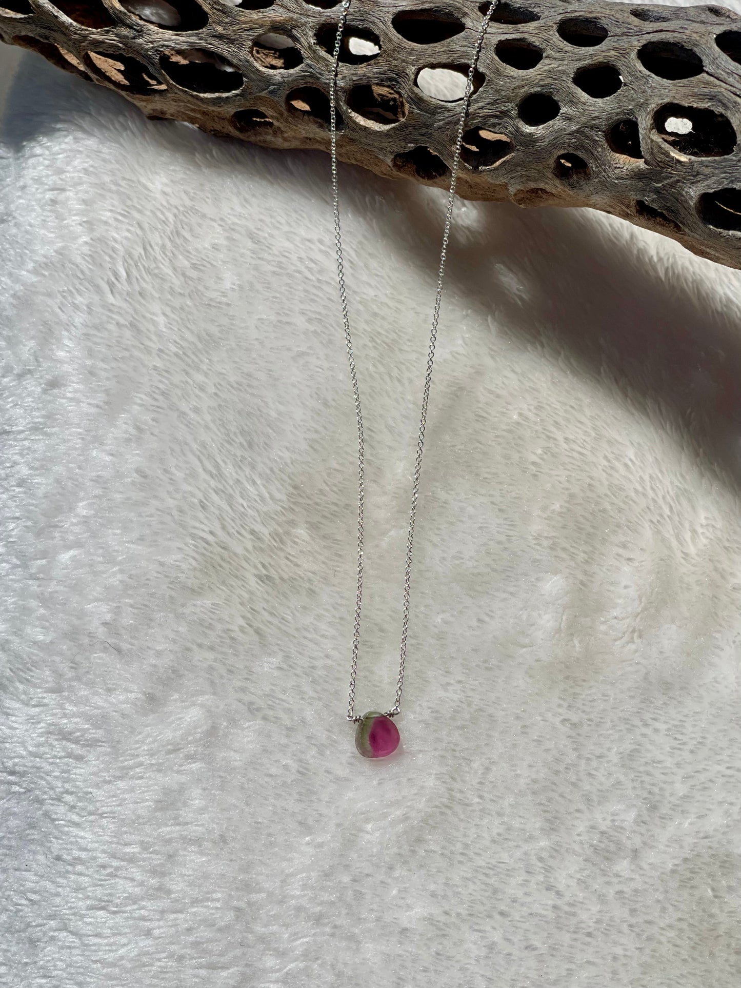 Watermelon Tourmaline Nugget