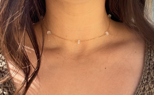 Moonstone Stone Necklace