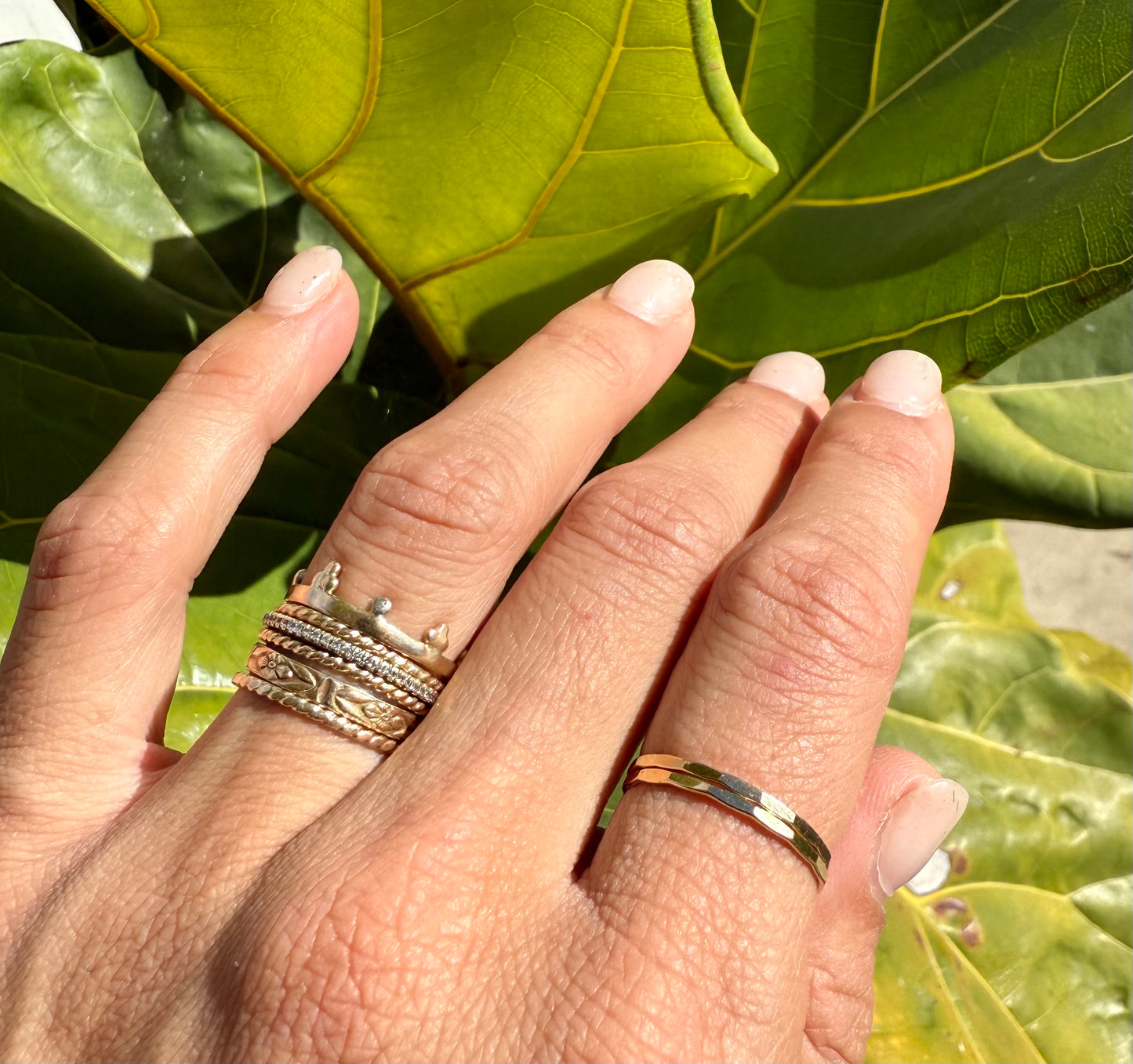 Gold Filled Stacking Rings