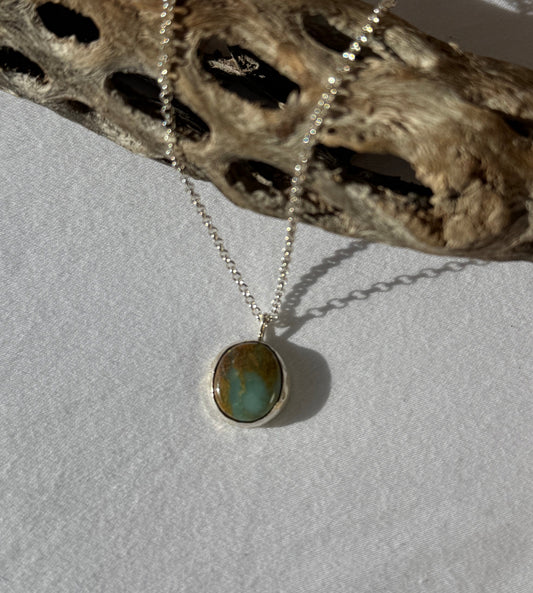 7 Dwarfs Turquoise Pendant