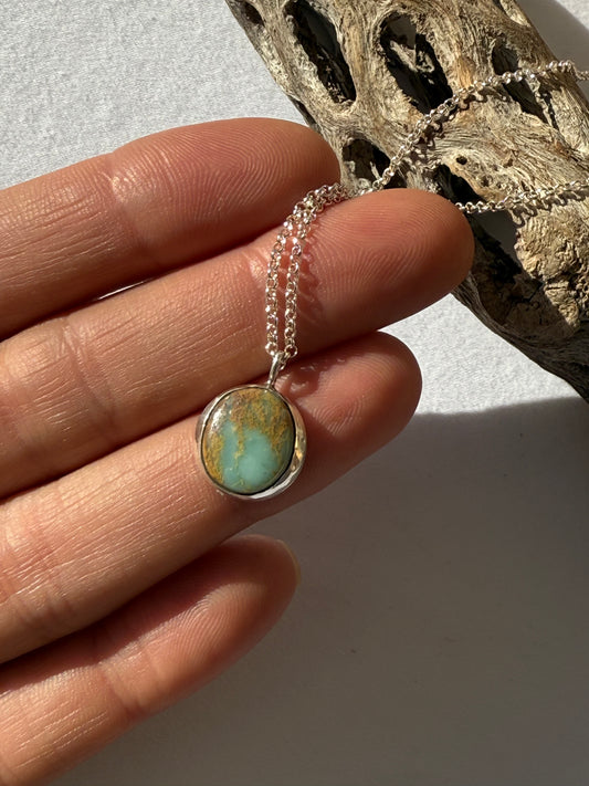 7 Dwarfs Turquoise Pendant