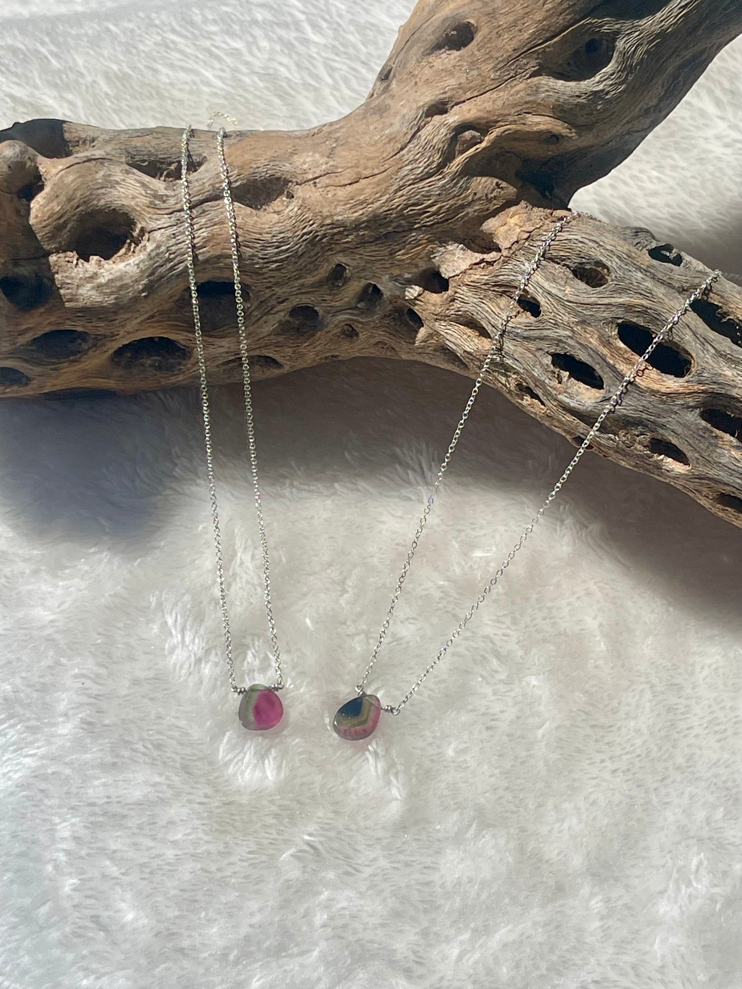 Watermelon Tourmaline Nugget