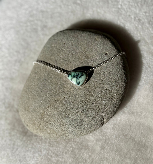 Variscite Spotted Pendant