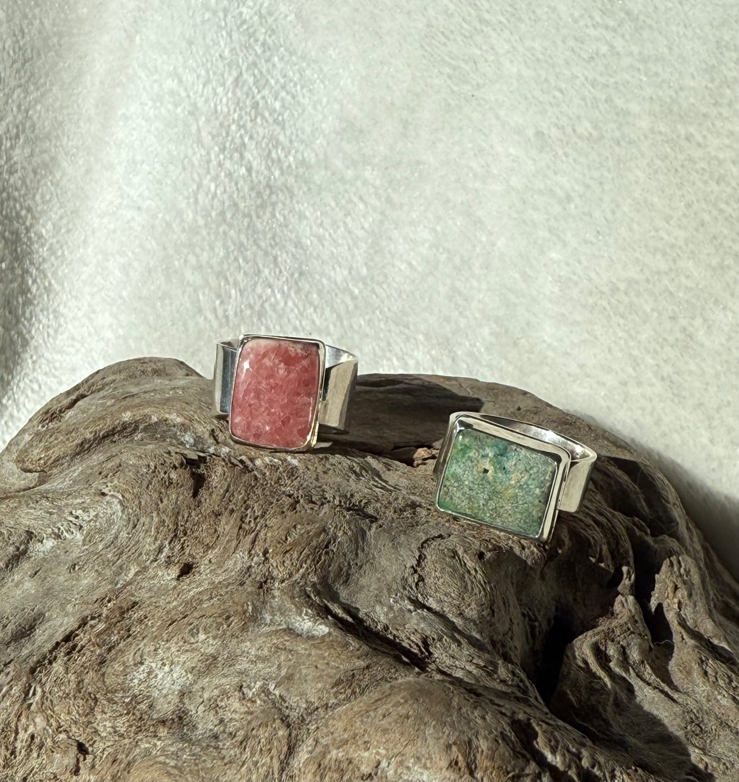 Rhodochrosite Ring
