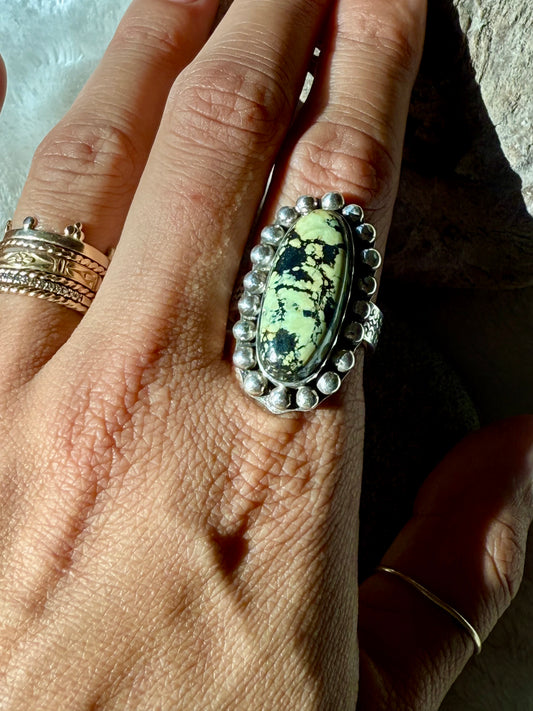 Variscite Wandering Ring