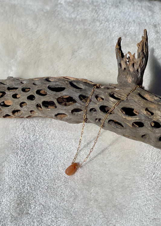 Carnelian Droplet