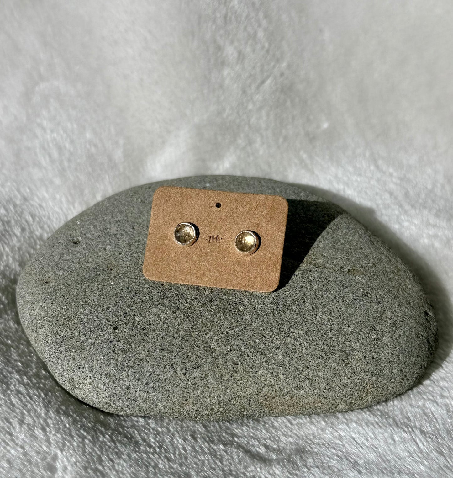Yellow Sun Ray Studs