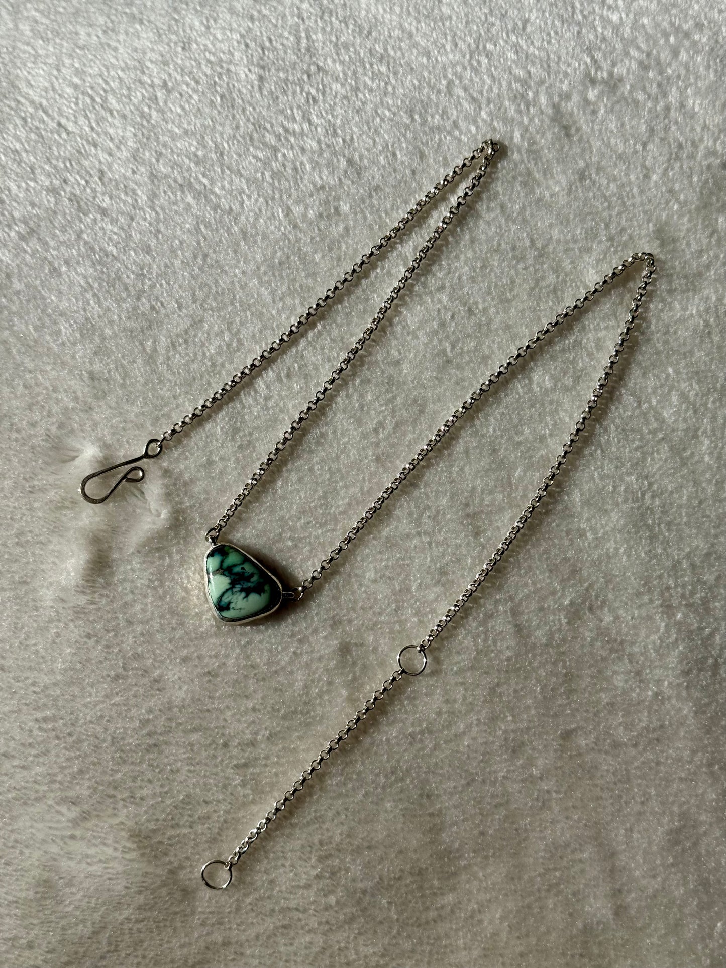 Variscite Spotted Pendant