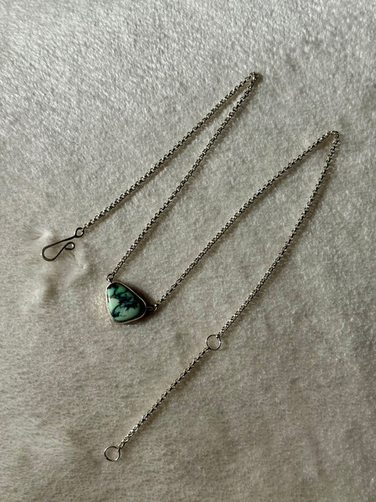 Variscite Spotted Pendant
