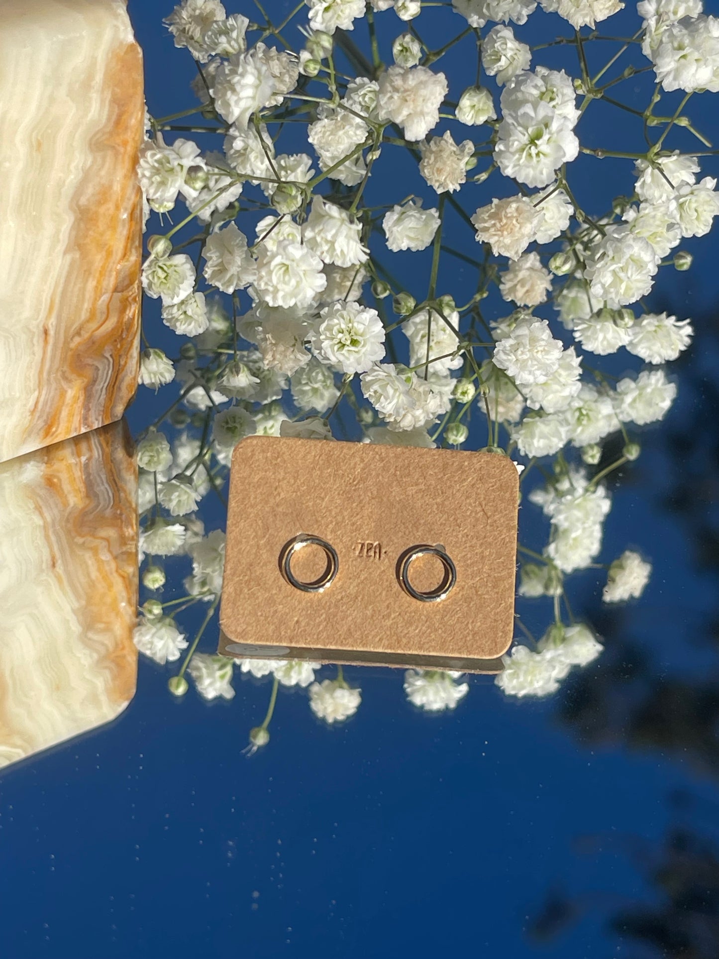 Gold Dot Studs
