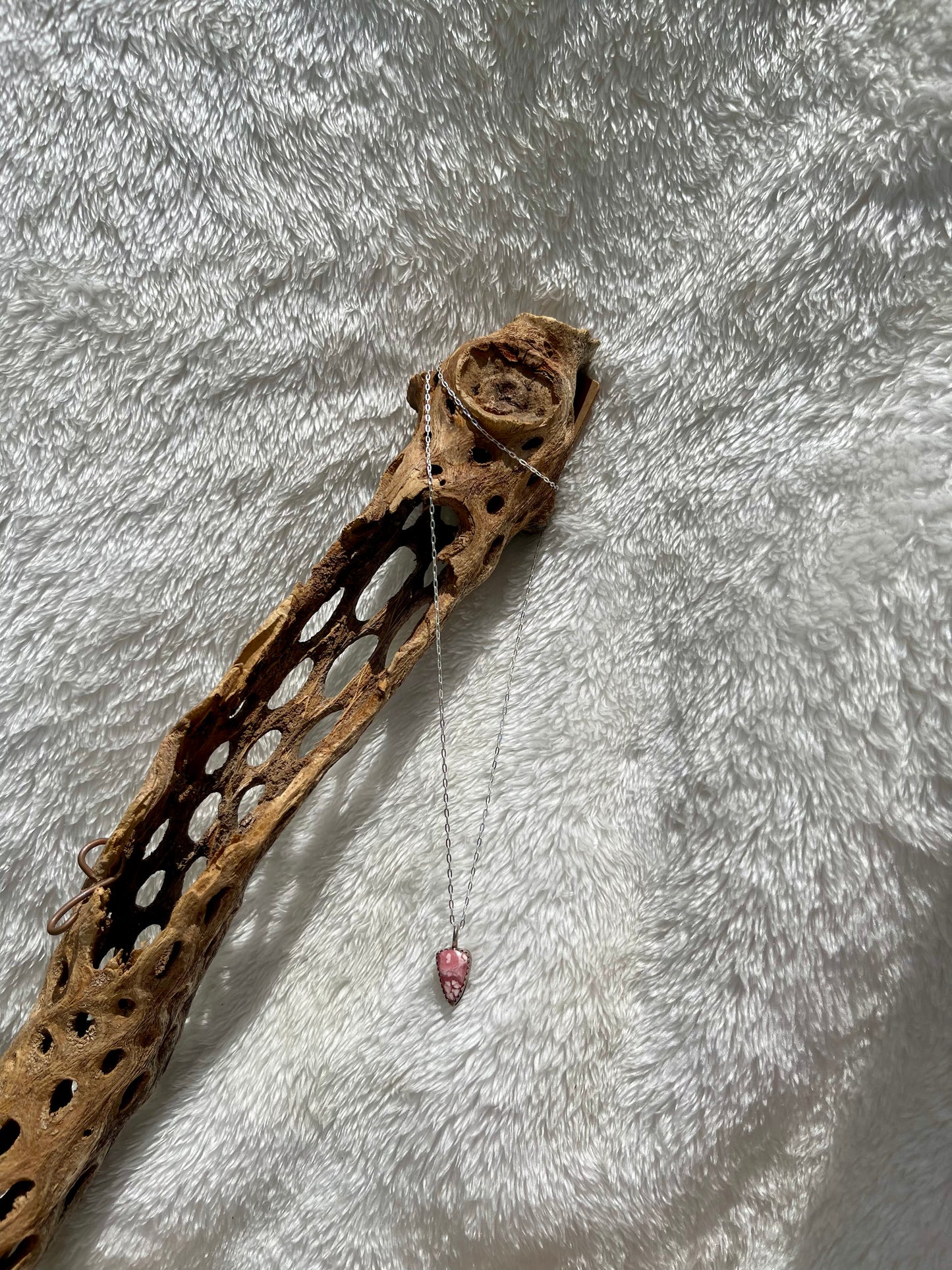 Rhodochrosite Mini Triangle