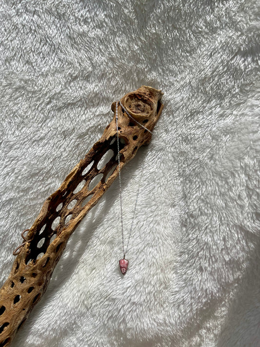 Rhodochrosite Mini Triangle